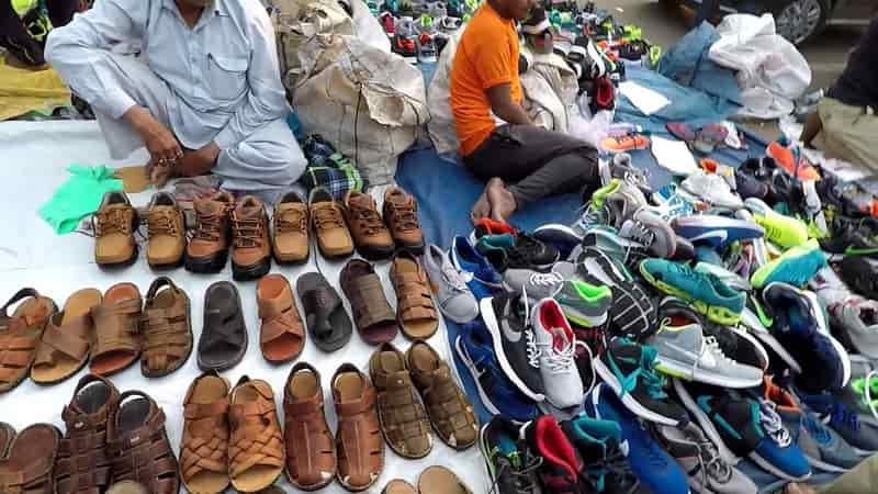 shoe market in Delhi