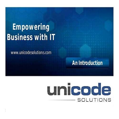 Unicode Solutions Techno Pvt Ltd Unicode Solutions Techno Pvt Ltd
